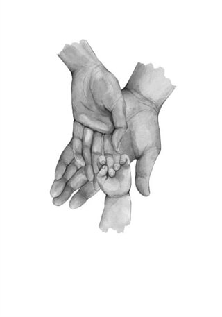 Pappa, mamma & 1 mindre barn - Poster